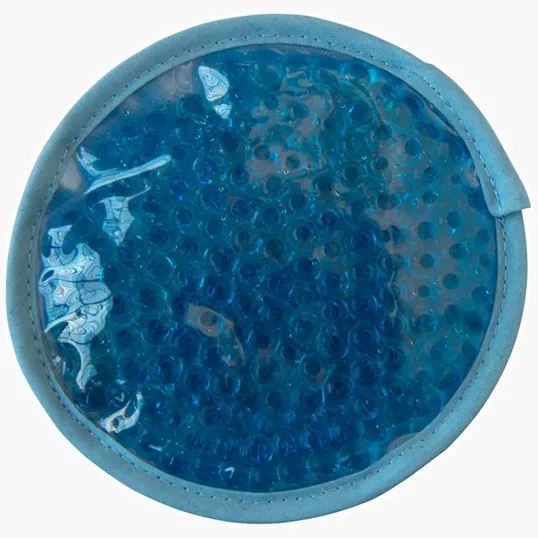 Circle Plush Gel Beads Hot/Cold Pack — view 6
