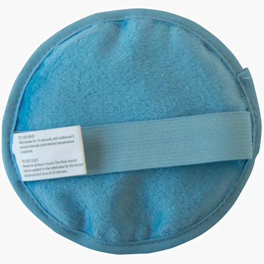 Circle Plush Gel Beads Hot/Cold Pack — view 8