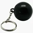 Executive Decision Maker Keyring, 1.5" Round — view 3