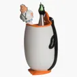 Penguin Pen Holder — view 2