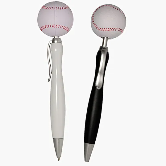 Baseball Top Click Pen — view 2