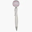 Baseball Top Click Pen — view 3
