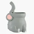 Elephant Pen Holder — view 4