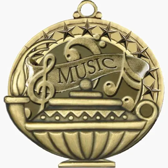 Stock Academic Medals: Musical