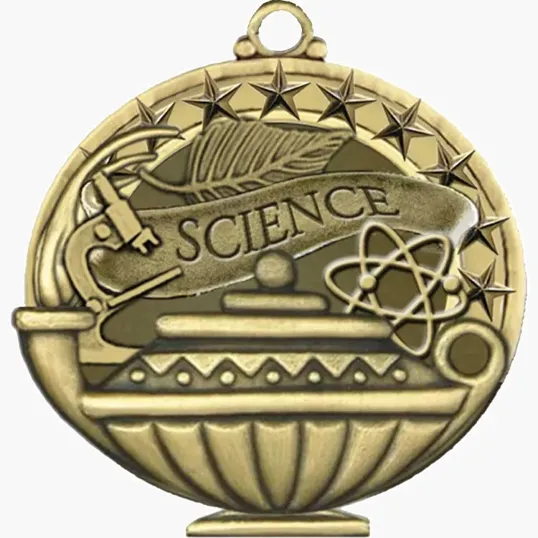 Stock Academic Medals: Science