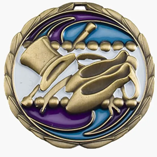 Stock Color Medals: Dance