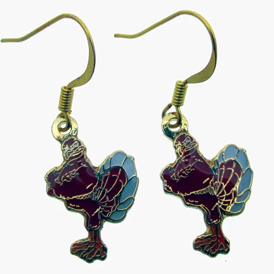 Custom Metal Earrings, Loops or Studs