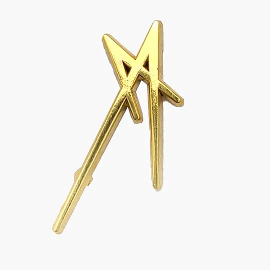 Die Cast Zinc Soft Enamel Lapel Pin, 1/2"