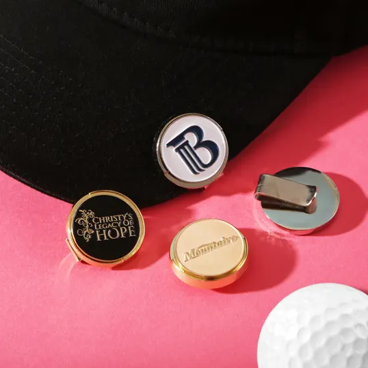 Diestruck Hat Clip with Removable Magnetic Ball Marker