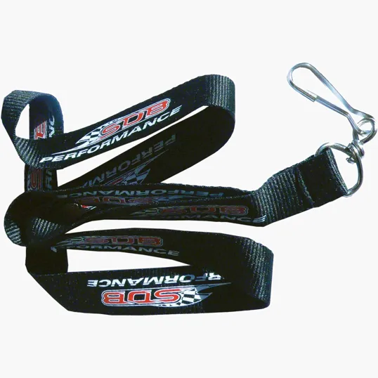 Flat Polyester Lanyard, 1" W x 36" L
