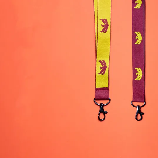 Woven Polyester Lanyard, 1/2" x 36"