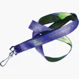 Woven Polyester Lanyard, 3/4" x 36"