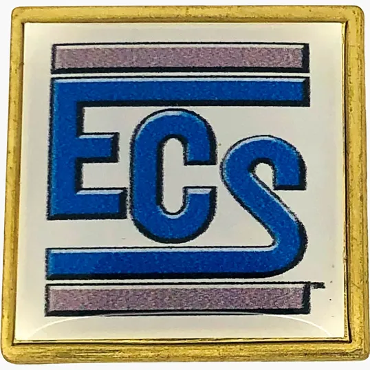 Digistock Square Lapel Pin, 3/4" x 3/4"