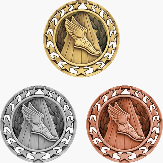 Stock Star Sports Medal: Track