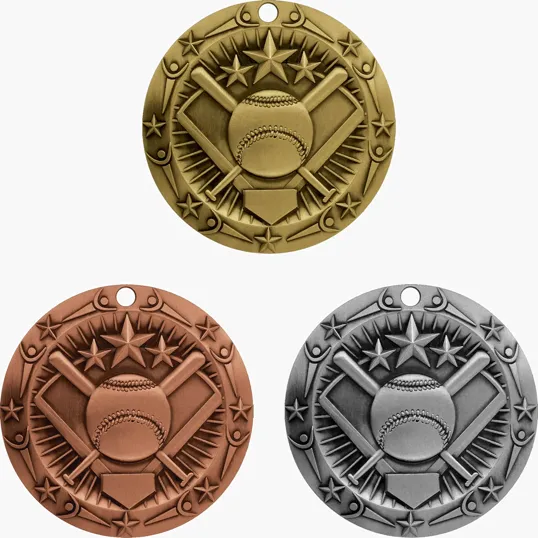 Stock World Class Sports & Academic Medals: Softball