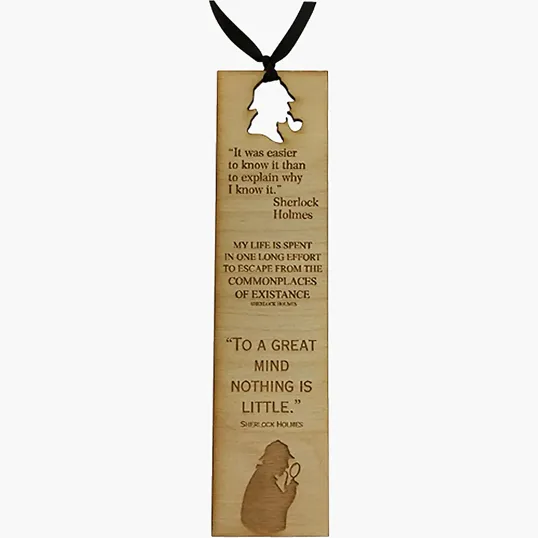 Wood Bookmarks with Ribbon