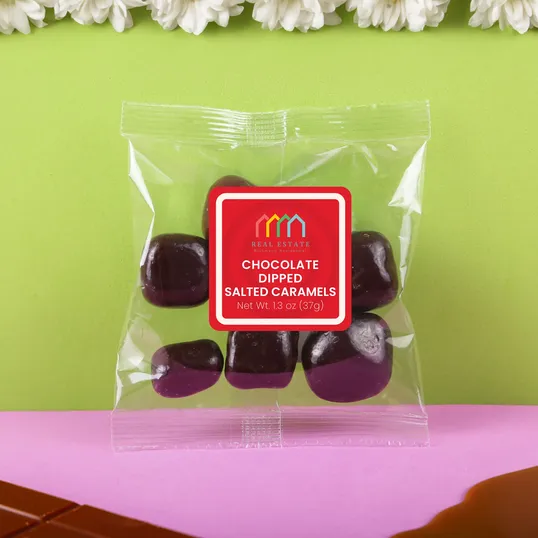 Chocolate Dipped Salted Caramels Taster Packet, 1.3 oz