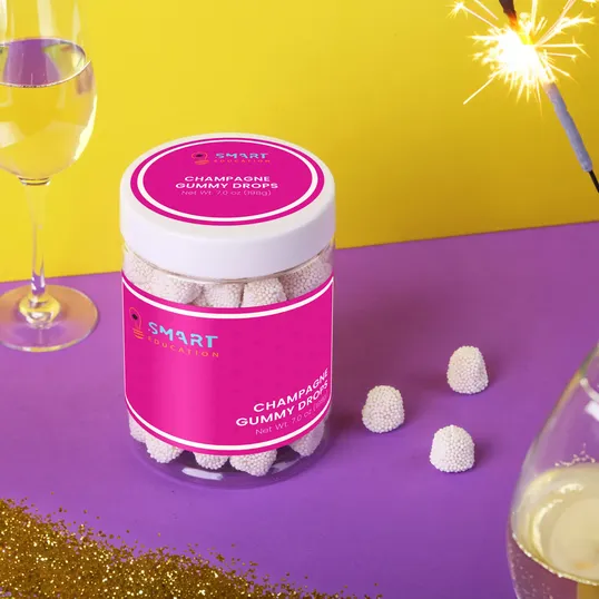 Jelly Belly® Champagne Bubbles® Large Jar