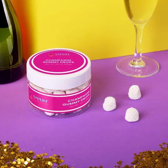 Jelly Belly® Champagne Bubbles® Small Jar