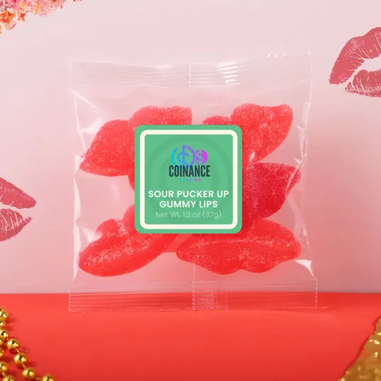 Jelly Belly® Sour Pucker Lips Taster Packet