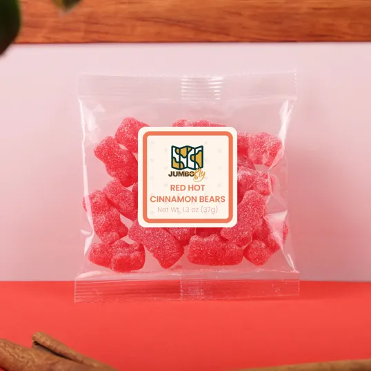 Jelly Belly® Unbearably Hot Cinnamon Bears Taster Packet