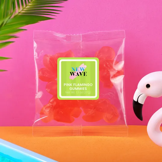 Pink Flamingo Gummies Taster Packet