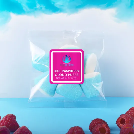 Blue Raspberry Cloud Puffs Taster Packet