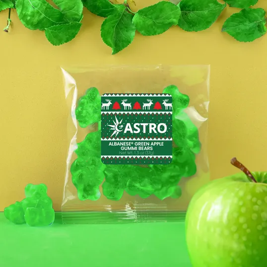 Albanese® Green Apple Gummi Bears Taster Packet