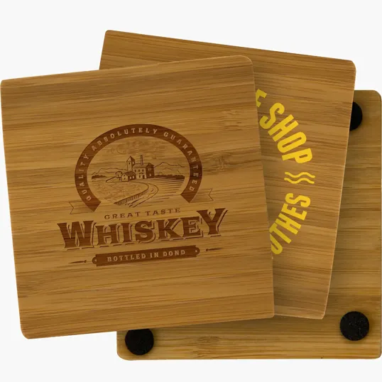 Beacon Bamboo Square Coaster