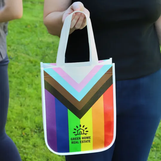 Beacon Progress Pride Laminated Fashion Tote Bag