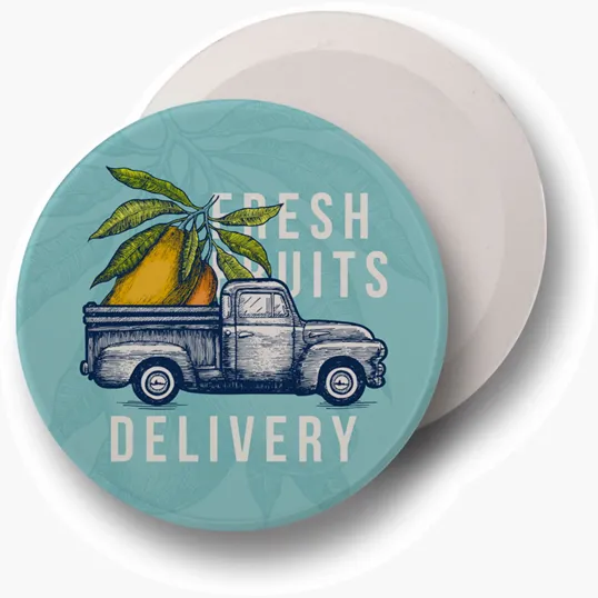 Beacon Absorbent Ceramic Car Coaster