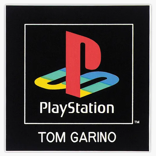 Chicago Plastic Name Badge, Custom Size