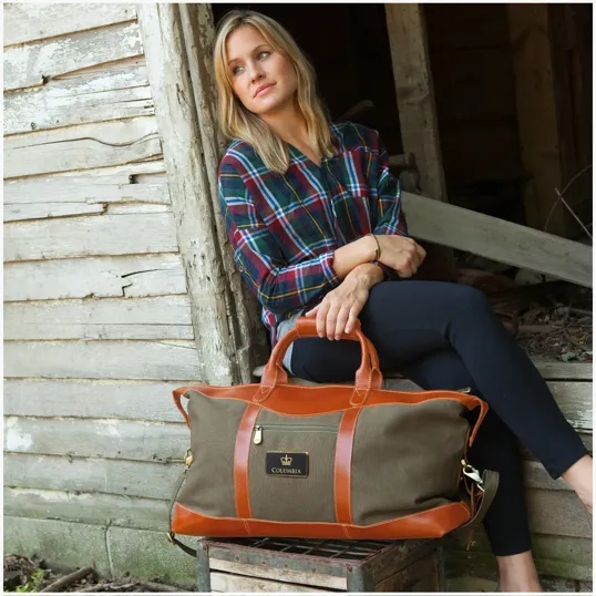 Leather Duffel Bag