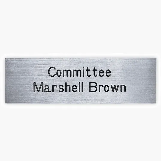 Beacon Los Angeles Custom Plastic Name Badge