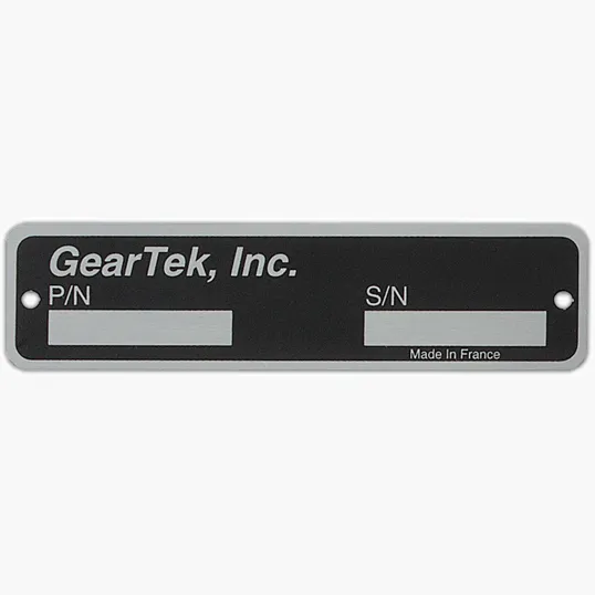 Beacon Metal Plates & Signage, 3-6 sq. in.