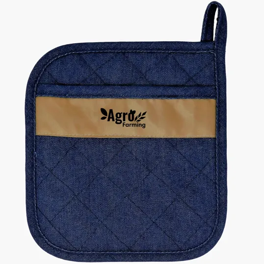 Lindstrom Quilted Potholder with Vegan Leather