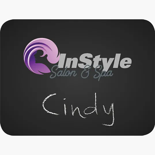 Sacramento Reusable Chalkboard Badge