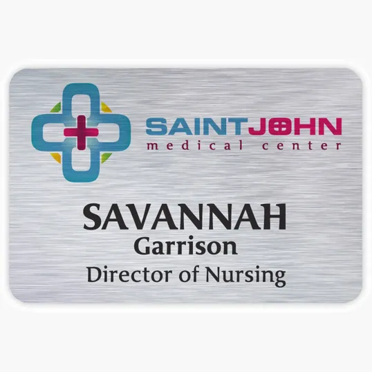 Beacon Savannah Custom Metal Name Badge