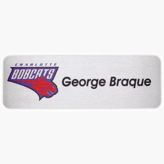 Beacon Savannah Express Metal Name Badge, 1" x 3"