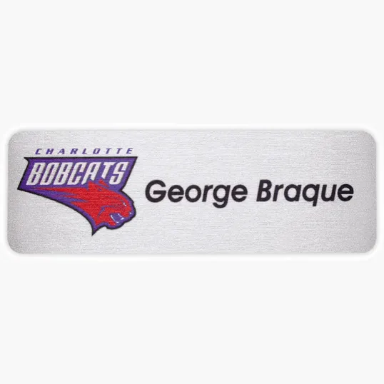 Savannah Metal Name Badge, 1" x 3"