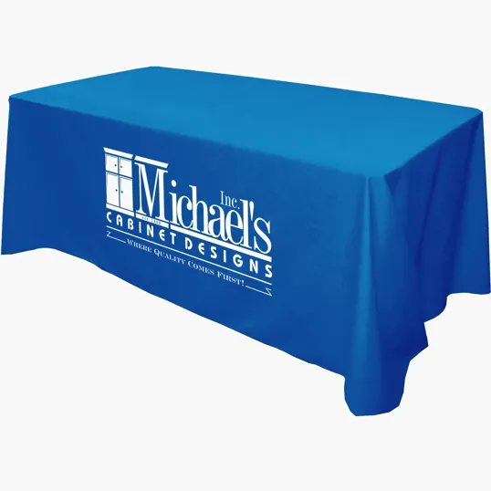 Beacon Flat 3-Sided Table Cover for 6 Foot Tables