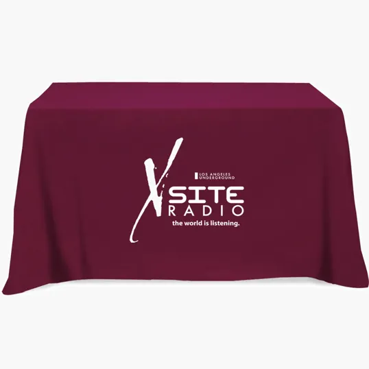 Beacon Flat 4-Sided Table Cover for 4 Foot Tables