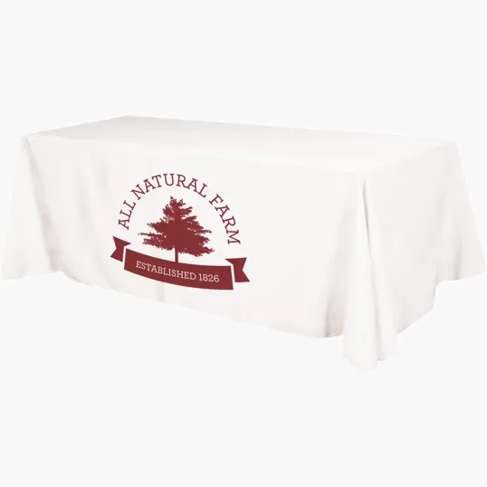 Beacon Budget Polyester Table Cover, 8 Foot