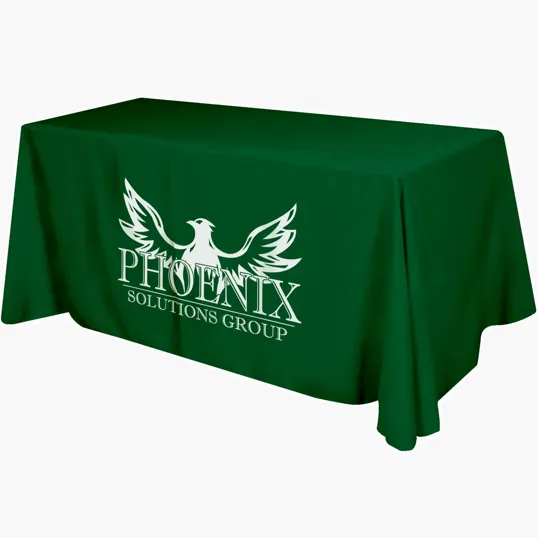 Beacon Flat 3-Sided Table Cover for 6 Foot Tables