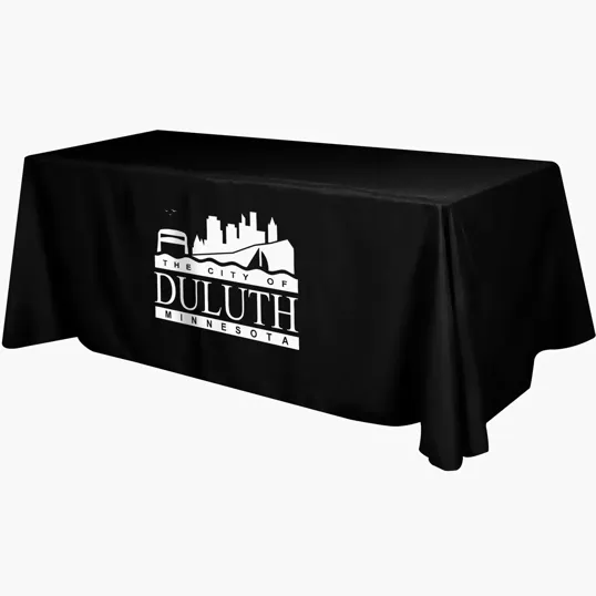 Beacon Flat 4-Sided Table Cover for 8 Foot Tables