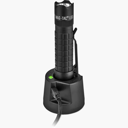 Maglite® MagTac LED Rechargeable Crowned Head Flashlight