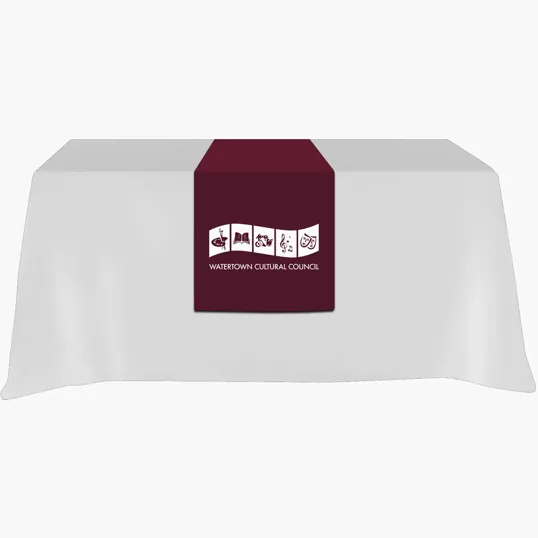Beacon Table Runner with 18" Front Drop