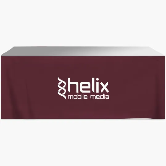 Beacon 4-Sided 8-Foot Table Skirt