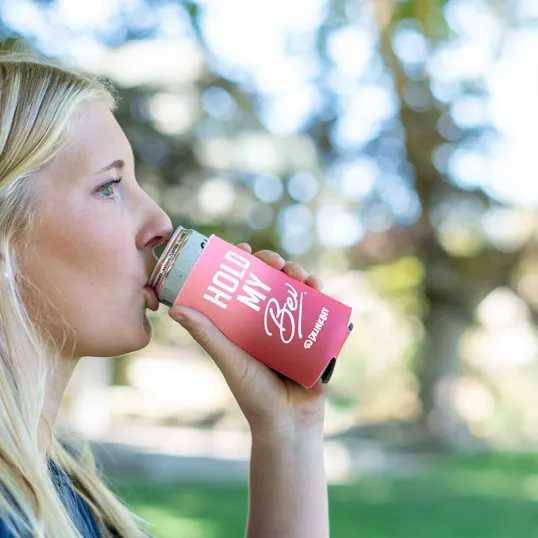 12 oz. Slim Seltzer Can Cooler