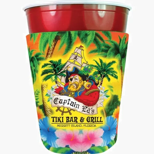 The Party Cup® Full-Color Scuba Can Cooler